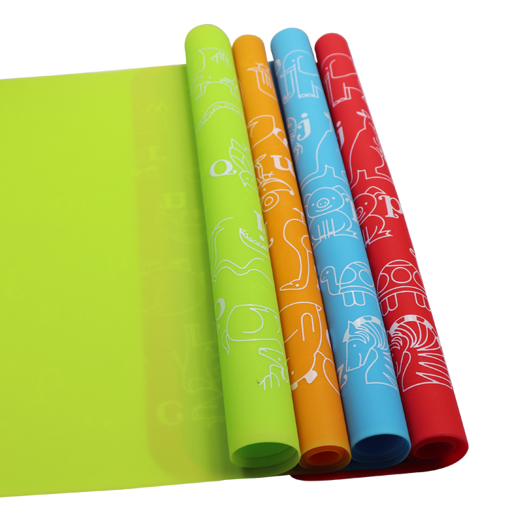 嬰幼兒硅膠墊，硅膠餐墊定制加工